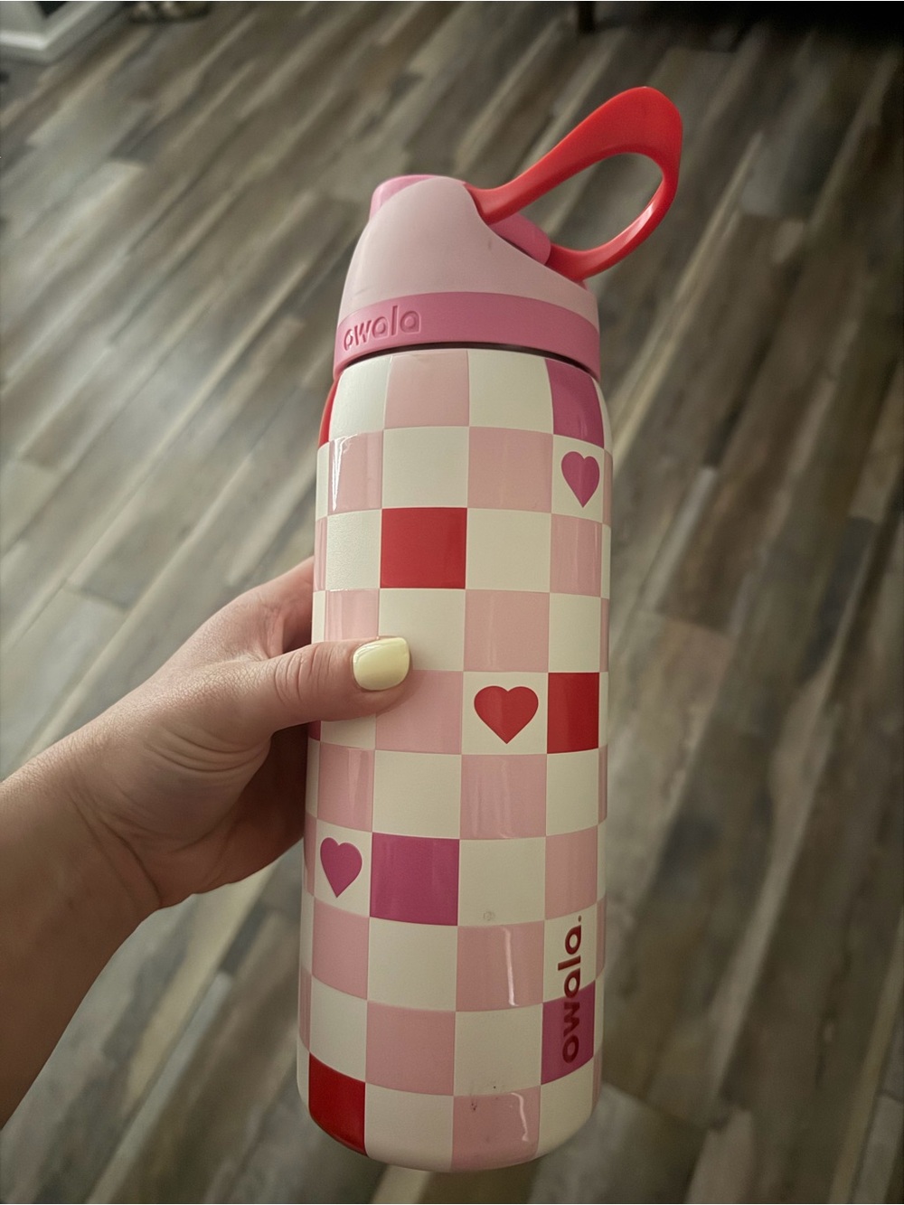 Owala SPECIAL EDITION Checkerheart Stainless Water Bottle